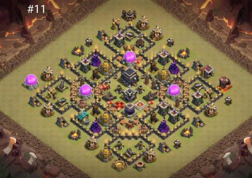 Town Hall 9 War Base #11