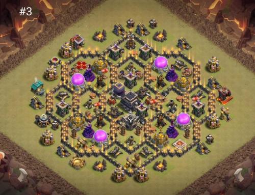 Town Hall 9 War Base #3